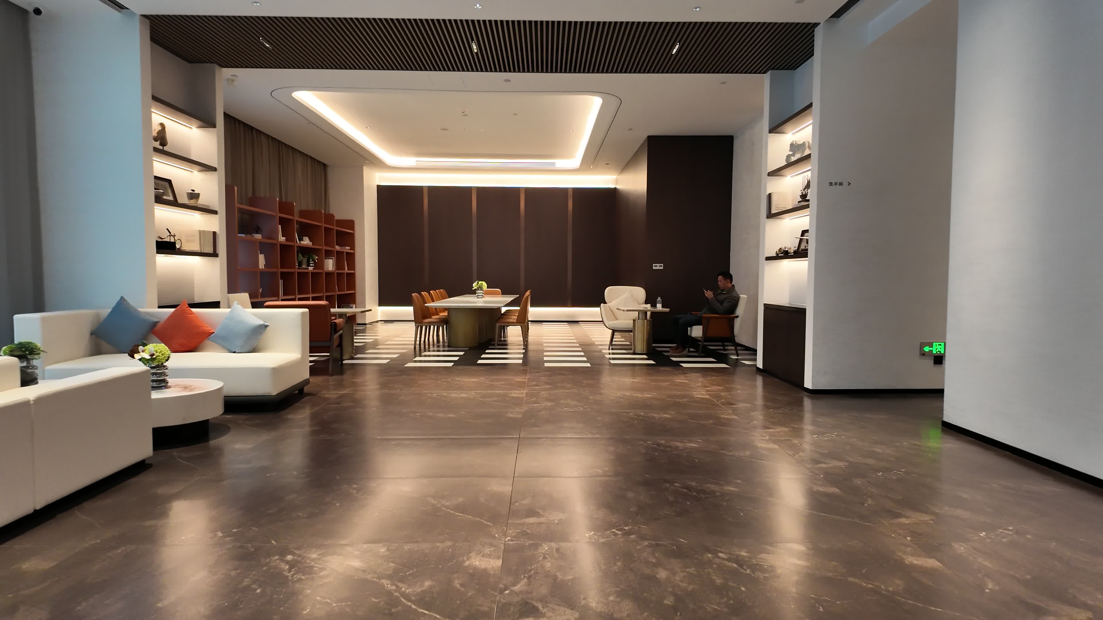 Hotel lobby near muShanghai venue